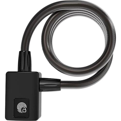 Bicycle Lock,Intelligent Fingerprint Steel Ring Lock for E-Bike /Folding Bike Fingerprint Motorcycle Locks