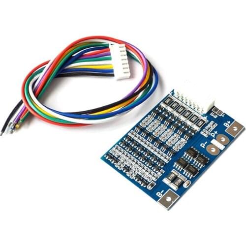 6S Lithium Battery Protection Board 22.2V 25.2V Charge Discharge 18650 Lipo Li-ion polymer 6 Pack Cell BMS with balance function