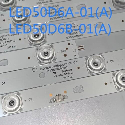 New Haier LE50A7100A LS50AL88A72 light bar LED50D6A-01(A) LED50D6B-01(A) 30350006211 30350006212 50000M45/46