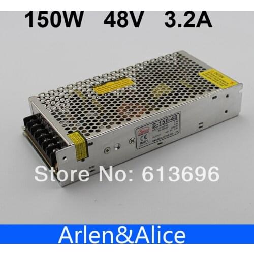 150W 48V 3.2A Single Output Switching power supply for LED Strip light AC to DC