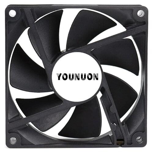 2PCS 9cm 92mm Fan 90mm 2PIN 3PIN USB PC Desktop Computer Case Cooling Cooler Fan 12V 9225 92x92x25mm GPU CPU Cooler