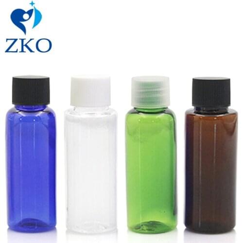 20ml Cosmetic Refillable Bottle with Cola Cap Black/White/Transparent Screw Lid Tour Liquid Scattered Bottling Free Shipping