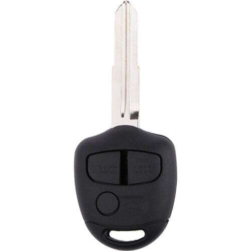 3 Button Car Remote Key Case Shell for Mitsubishi Lancer EX Right Blade