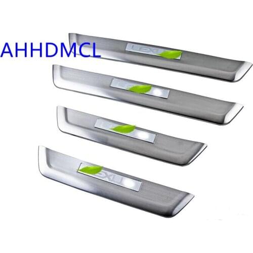 Car Welcome Pedal Threshold Strip Door Sill Strip For Lexus RX200T RX300 RX450H 2016 2017 2018 2019 2020