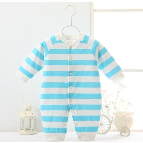 FEERIJT Baby Jumpsuit for Boy Girl Cotton Soft Romper Breathable Newborn Baby Clothes Pink Infant Winter One-piece Clothing