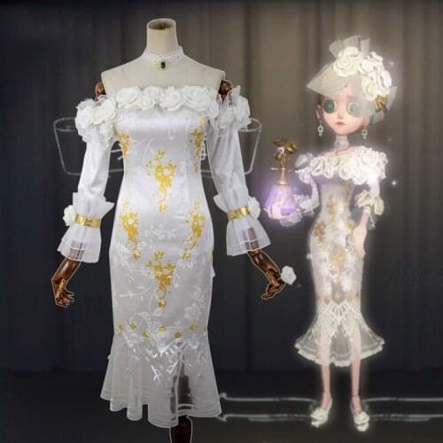 Game Identity V Cosplay Costumes Perfumer Vera Nair Cosplay Costume Halloween Carnival Party Women Anime Cosplay Costume