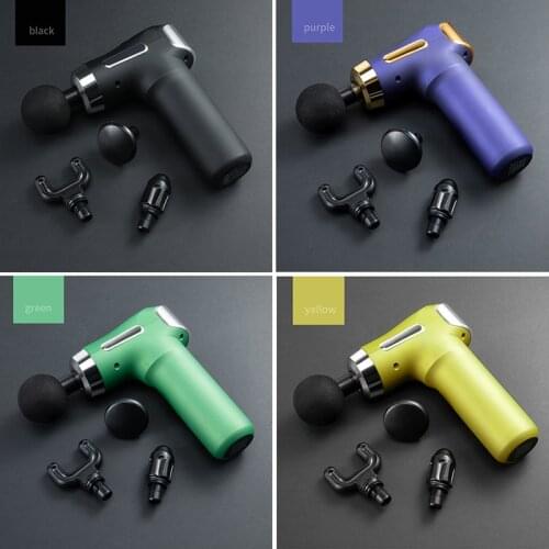Deep muscle relaxation exercise massage gun electric massager equipment portable fitness equipment design massage gun