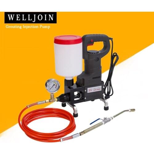 Upgrade Alloy Grouting machine Grouting Injection Pump High pressure leak stoppage machine waterproof crack repair