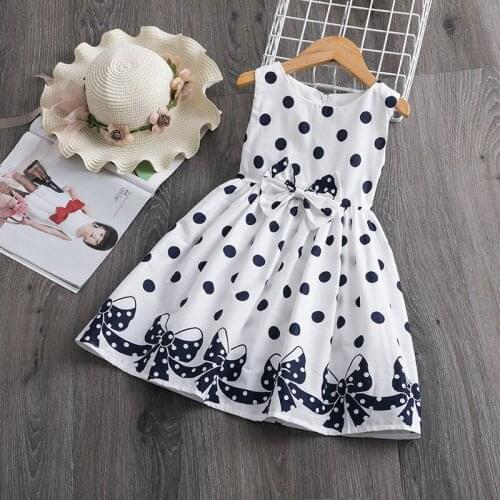 2021 New Summer Cute Girls Clothes Flower Wedding Princess Dress Children Summer Clothes Baby Girls Beach Dress Casual Wear 3 8Y