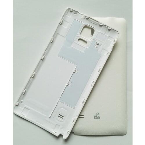 For Samsung Galaxy Note 4 N910 N910F N910V N910C N910G N910A Original Phone Case Rear Battery Cover Housing Frame Back Panel