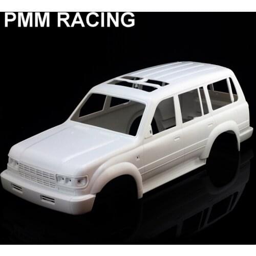 Plastic car shell For 1/10 RC Crawler Car 313 Wheelbase Land Cruiser LC80 AXIAL SCX10 Traxxas TRX4 Car styling Accessories