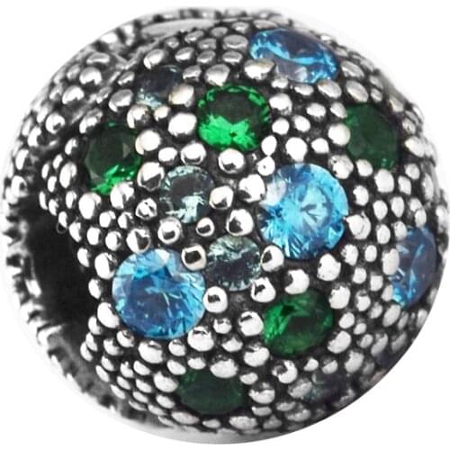 QANDOCCI Fits Pandora Bracelet Charms Beads for Jewelry Making Cosmic Stars Clip Beads 925 Sterling Silver Charms for Women