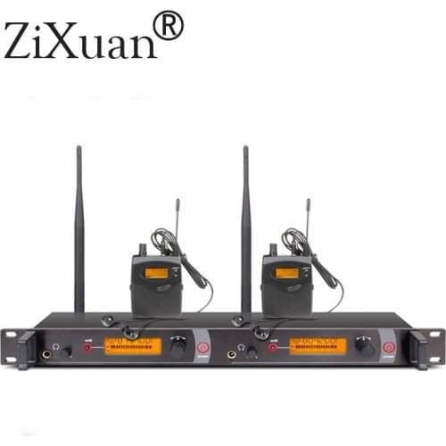 Fast shipping In Ear Monitor System SR2050 IEM 2 receiver ear monitoring system Twin transmitter in ear system for stage