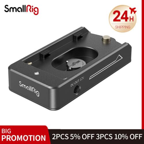 SmallRig NP-F Battery Adapter Plate Lite with NP-FZ100 Dummy Battery 3095