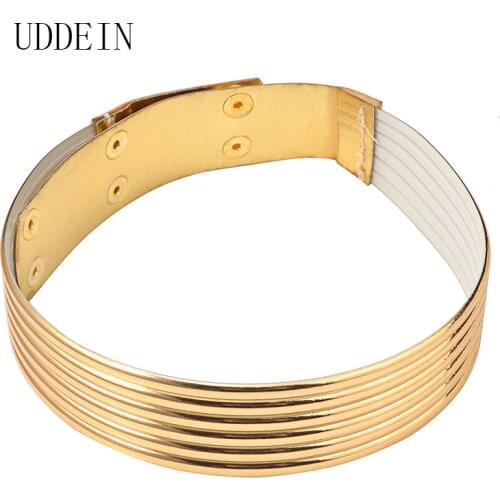 UDDEIN Gold Chokers