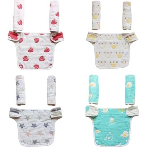 Universal Infant Toddler Saliva Towel Feeding Burp Cloths Baby Bib Waist Stool Carrier Protective Cover Pad