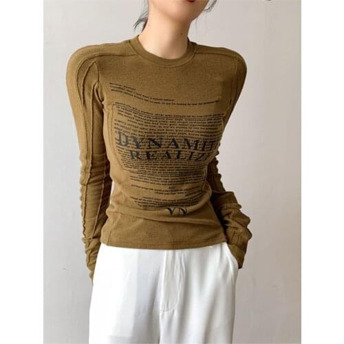 Женские футболки с надписями ZHANGKUNLIN China At AliExpress