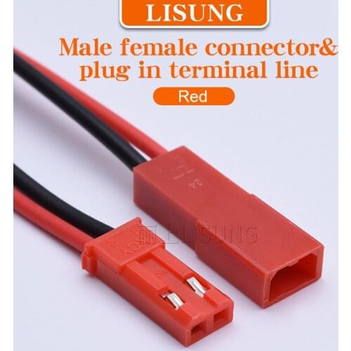 10set Power Jack Plug 2 Pin Led Strip Pre Wire Socket Connector Lead Connecting Wire Male And Female Connector Terminals Cable