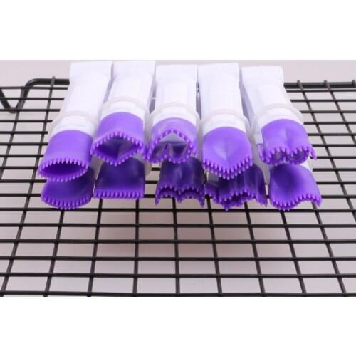 10Pcs/Set Plastic Tweezers Cake Lace Clip Engraving Gruop Cake Cookies Pastry Cutter Decoration Mold Tools OK 0407