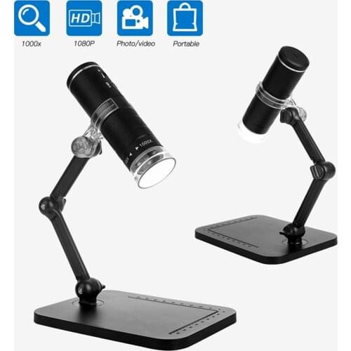 2MP 1080P 50-1000X Continous Focus WIFI Microscope Handheld Endoscope Electronic Magnifier