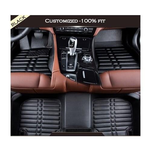 Custom car floor mats For nissan all model qashqai juke qashqai almera Patrol GT-R X-Trail Cefiro fuga QUEST car accessories
