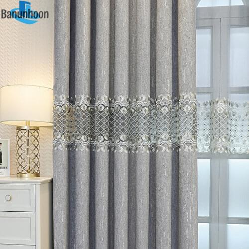 Banunhoon Blackout Curtains On The Windows