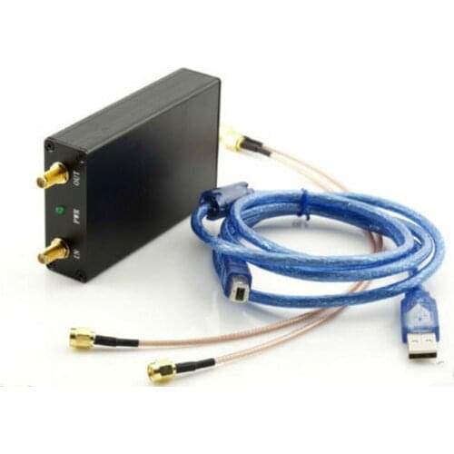 Free shipping 35M-4.4G signanl generator signal source spectrum analyzer can connect tracking generator MIN step:1K/1K/5K