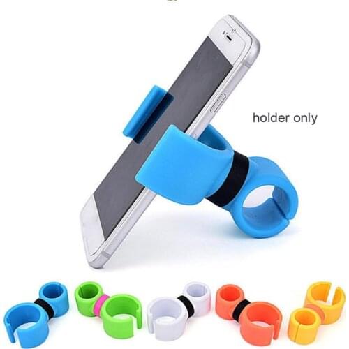 Double C mobile phone holder multifunctional 360 degree rotating car air outlet bicycle holder lazy car seat mobile phone holder