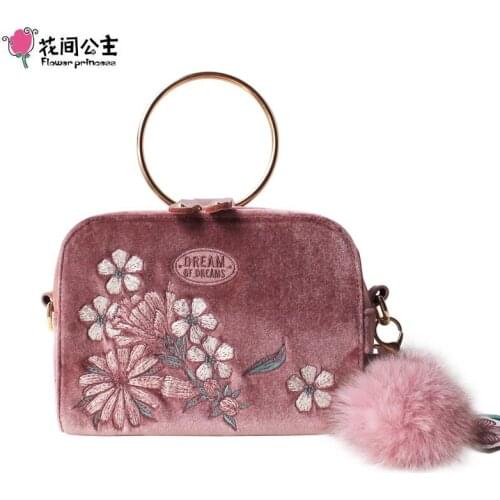 Women's Bags With Flowers Flower Princess China
