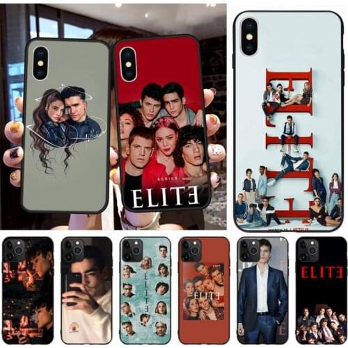 Spanish TV series Elite Newly Arrived Black Cell Phone Case for iPhone 11 pro XS MAX 8 7 6 6S Plus X 5S SE 2020 XR case