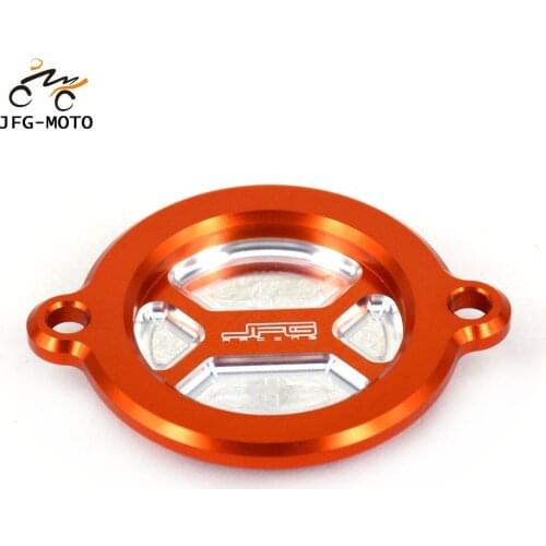 Motorcycle CNC Oil Filter Cap Cover For KTM SXF450 XCF450 EXC450 XCW500 EXC500 690 DUKE SM SMR SMC 1190RC8 RC DUKE 125 200 390