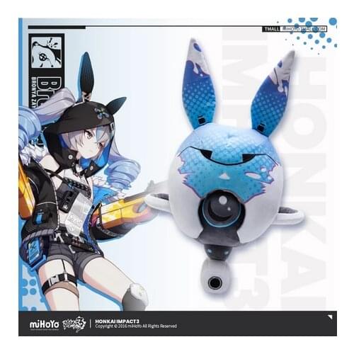 Anime Bronya Zaych Honkai Impact 3 Cute Rabbit Plush Stuffed Doll Throw Pillow Toys Cartoon Sofa Cushion Cosplay Xmas Gifts