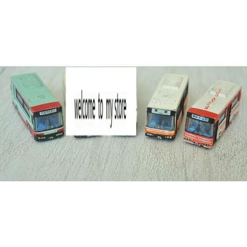 Mini 4cm 1/150japan city bus 3pcs/set rare T
