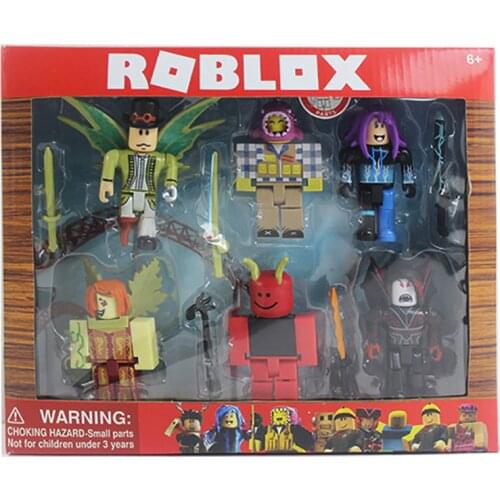 ROBLOX Devil angel Series Set 7cm PVC Suite Dolls 6 dolls plus accessories boxed Boys Toys Girls Collection festival Gift