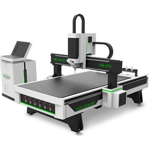 Cheap 8 pcs tools cnc 3d wood carving machine cnc router