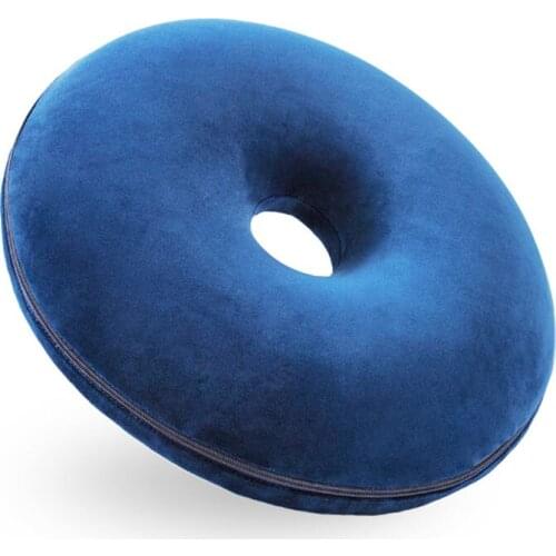 Office Chair Cushions Beautiful Buttocks with Holes Round Hemorrhoids Pads Slow Rebound Memory Foam Pad Massage Pad Small Hips