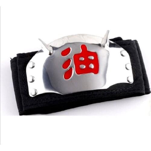 4 color Naruto Kakashi headband cosplay Costumes toys Itachi akatsuki madara Anime headband Props anime accessories