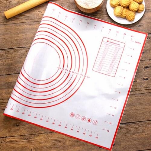Silicone Baking Mat Pizza Dough Maker Pastry Kitchen Gadgets Cooking Tools Utensils Bakeware Kneading Accessories