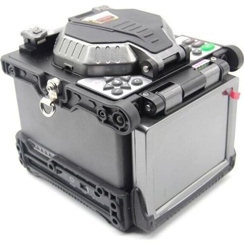 Brand New 5.1 inch RY-F600 Splicer da fusao Automatic Focus Digital Optic Optical Fiber Fusion Splicer FTTH tools