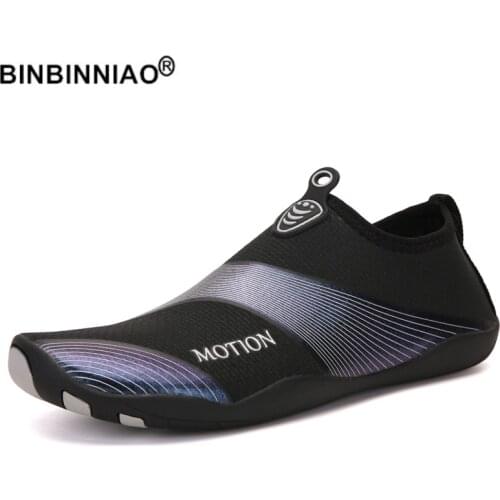 2021 New Men Aqua Shoes Quick Dry Beach Shoes Women Breathable Sneakers Barefoot Upstream Water Footwear Swimming Hiking Sport