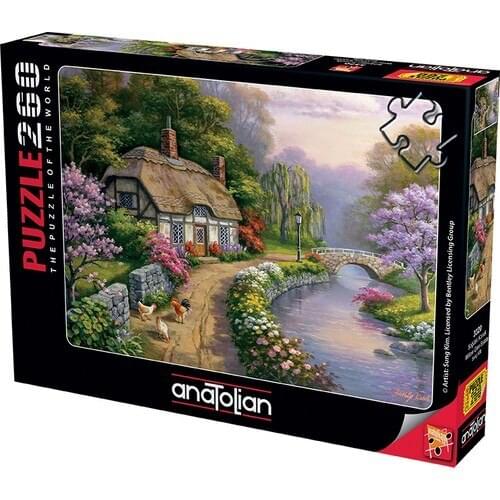 260 Pieces Anatolian Puzzle Söğütlü Konak For Adult&Kids Toy Educational Entertainment Fun Enjoy Games Jigsaw