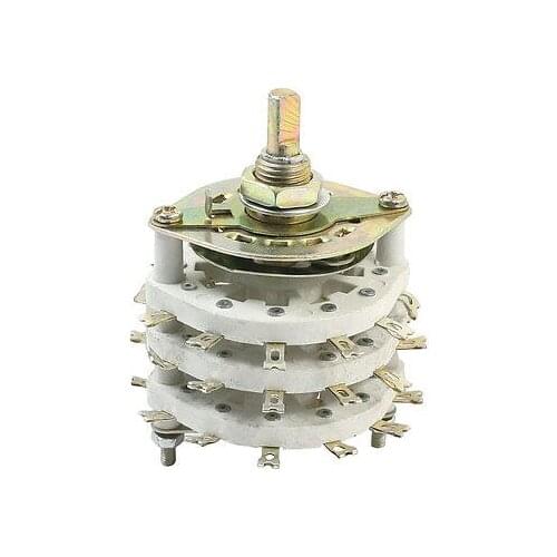 9P3T 9 Pole 3 Position Three Decks 36Pins Band Channael Rotary Switch
