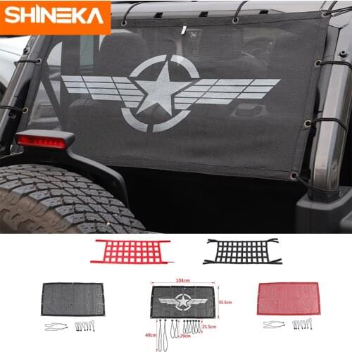 Car Trunk Car Top Sunshade Cover For Jeep Wrangler 1997-2020 Roof Anti UV Sun Protect Insulation Net for Jeep tj jk JL