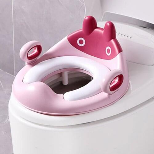 Baby Potty Training Toilet Seat Accessories Toddler Splash-Guard Toilet Kids Training Seat Double Anti-Slip Design Splash Guard