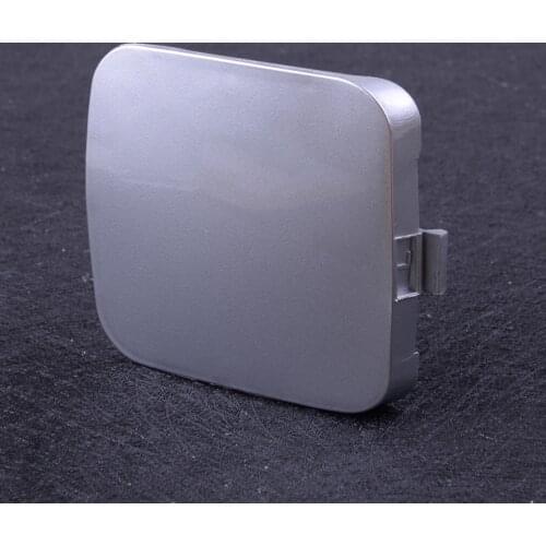 DWCX Car Plastic Silver Left Side Front Bumper Tow Hook Eye Cover Cap Fit For Toyota RAV4 2009 2010 2011 2012