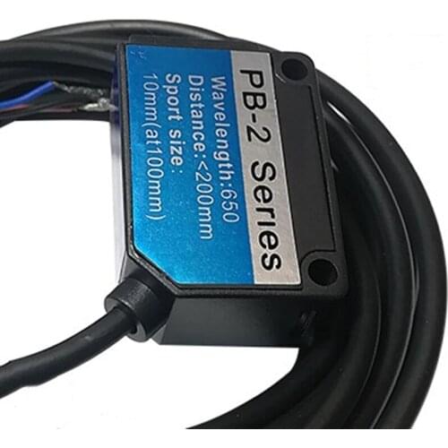 Background photoelectric switch laser small spot sensor has stable induction and is less affected by reflective intensity 24V