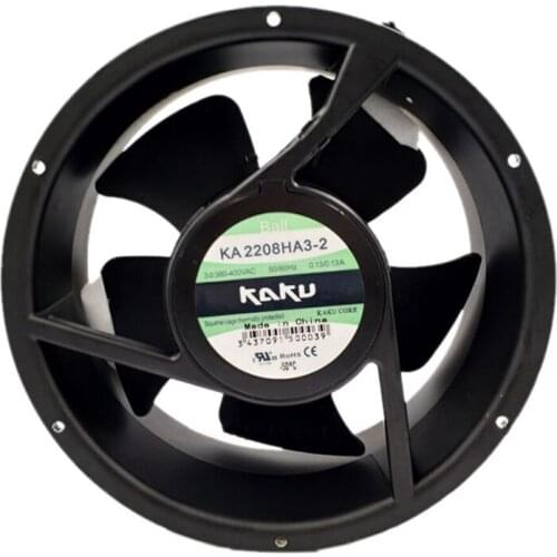 KA2208HA3-2 AC380V 0.13A double ball axial flow fan cooling fan 6months Warranty