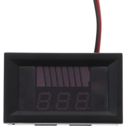 OOTDTY DC 12V-72V Lead-acid Digital Battery Capacity Indicator Charge Tester Voltmeter Dropshipping 63HF