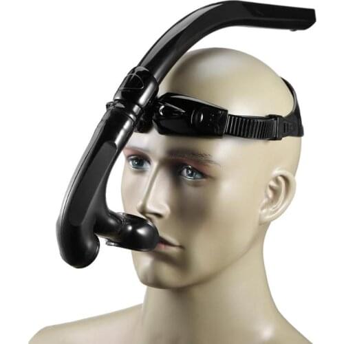 Front swimming training snorkeling for diving swimming with PU tube silicone mouthpiece,wet tube