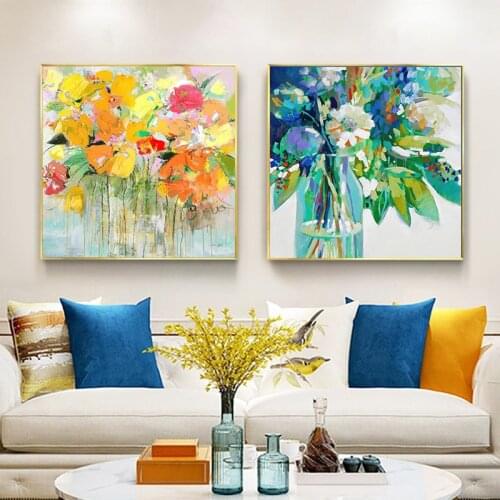Canvas Prints Modern Abstract Watercolor Painting Posters and Prints Canvas Painting Wall Art Pictures Living Room Home Decor
